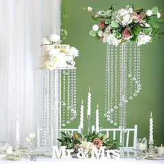 Clear Acrylic Flower Arrangement Table Centerpiece for Events