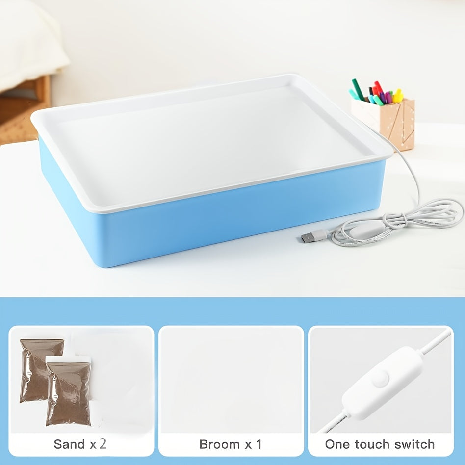 Kids Light Table Sand Art Kit, DIY Craft Supplies