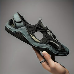 Men's Non Slip Sandals Durable Quick Dry Closed Toe Beach Shoes