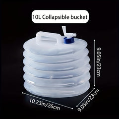Car Folding Water Bucket Portable Outdoor Travel Drinking Water Storage Tank