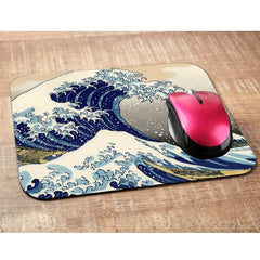 Japanese Wave Off Kanagawa Gaming Mousepad 24.13 x 20.07 cm