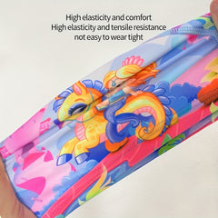 Kids Cartoon Waterproof Swimming Cap Mermaid Duck Deer Ear Protection