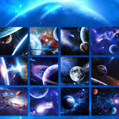 Double Sided Starry Square Origami Paper DIY Art Material