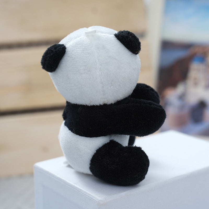 2pcs Panda Plush Toy Soft & Stuffed Animals for Office & Party Decor