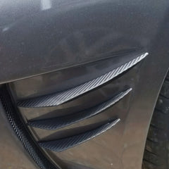 6pcs Carbon Fiber Air Bumper Spoiler - Upgrade Your Car's Aesthetic