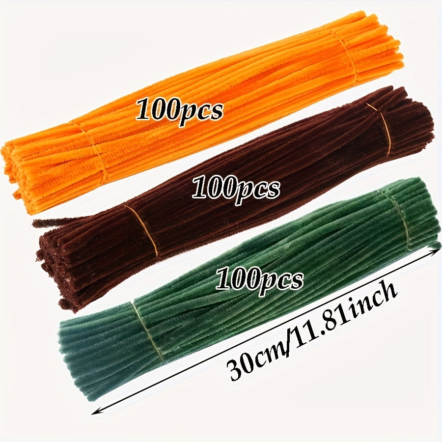300pcs Velvet Tassel Stems for Sunflower Bouquets