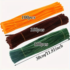 300pcs Velvet Tassel Stems for Sunflower Bouquets