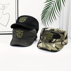 Camouflage Flat Top Baseball Cap Wild Jungle Tactical Camo Baseball Caps
