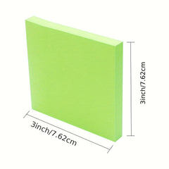 Sticky Notes 7.62x7 100 Sheets Self Stick Notes Easy Post Study Works Daily Life