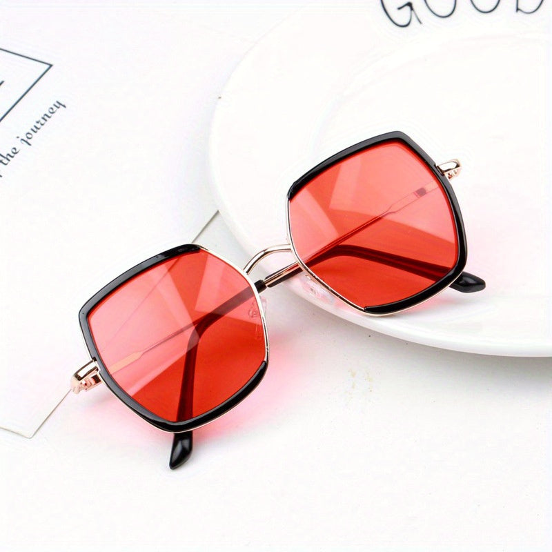 Children's Square Frame Sunglasses UV Protection