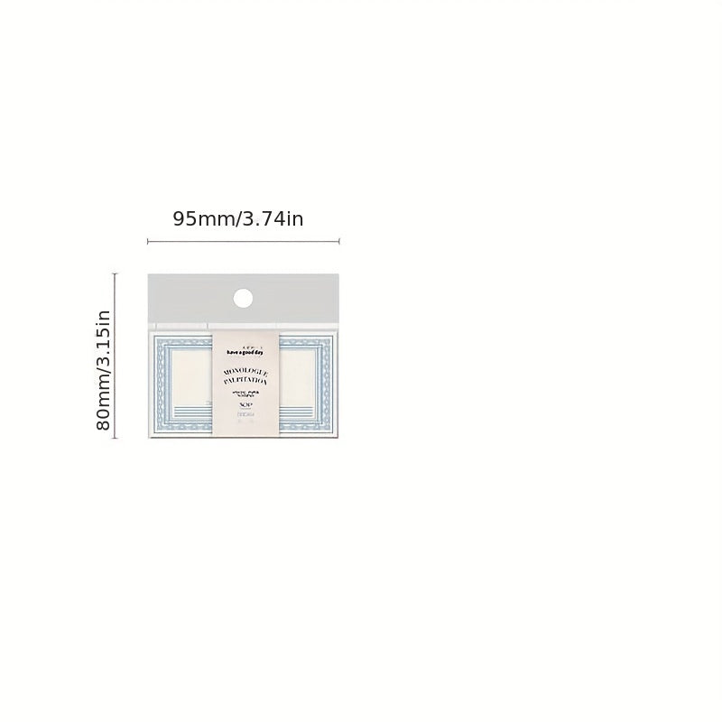 Tearable Non Sticky Note Paper 30 Sheets Per Book
