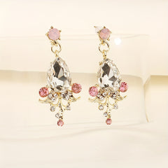 Baroque Style Crystal Jewelry Set for Bridal Wedding