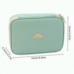 Large Capacity Pencil Case Handheld Stationery Bag for Office School