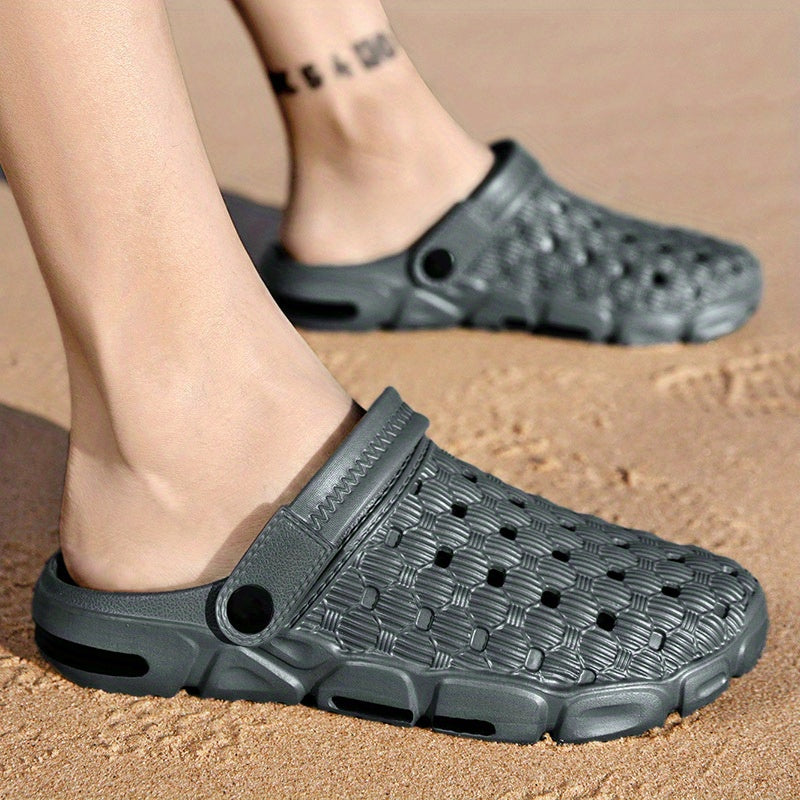 Men's Lightweight Slip On Clogs Non-slip Beach Clogs