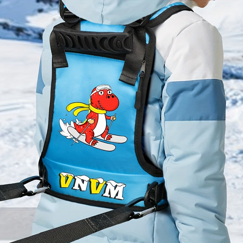 Skiing Trainer Snowboard Harness Cartoon Skiing Straps Training Tool