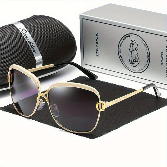 RENEKTON Women's Polarized Large Frame Sunglasses UV400
