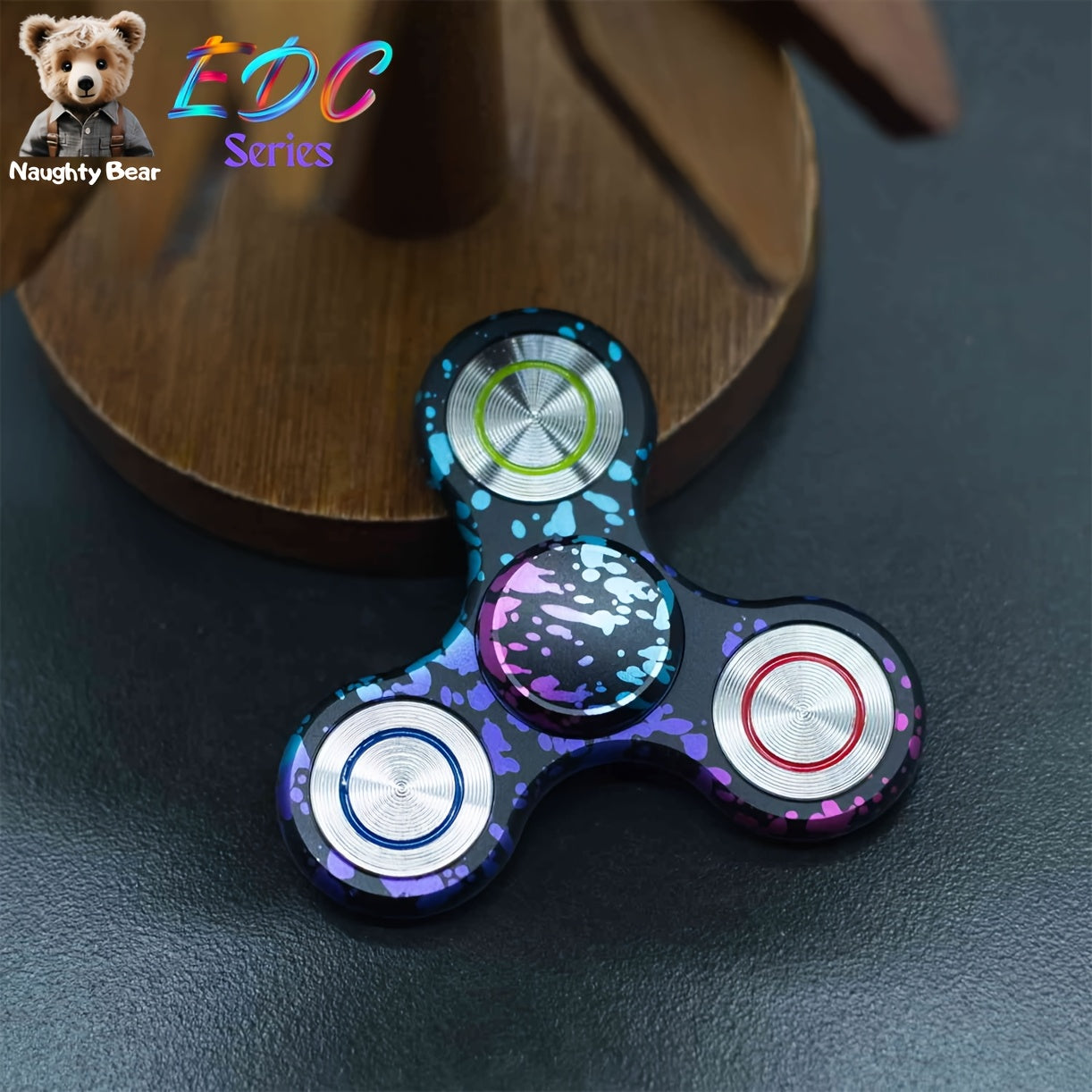 Alloy Fidget Spinner with Stainless Steel Bearing