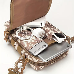 Camouflage Military Tactical Bag Adjustable Shoulder Strap Crossbody Bag