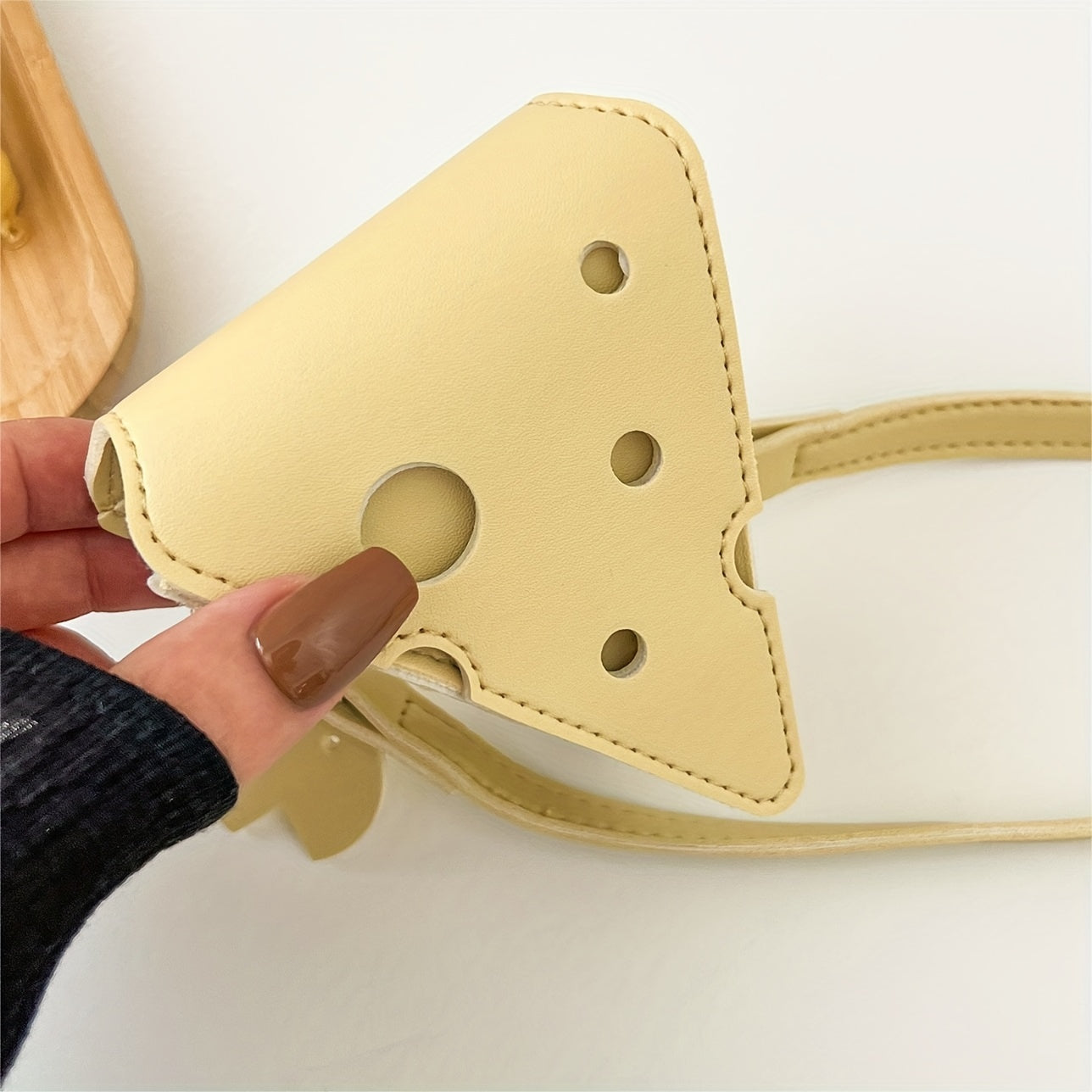 Minimalist Niche Cheese Bag Solid Crossbody Bag Women's Stylish Purse