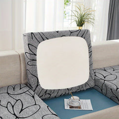 Polyester Printed Sofa Slipcover Stretch Sofa Cover Furniture Protector