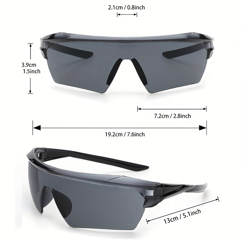 Men's Wrapped Trim Sunglasses