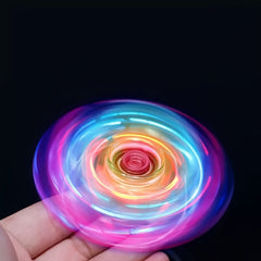 Colorful Fingertip Gyroscope Luminous Toy for Children