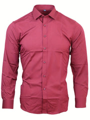 Men's Wrinkle-Resistant Lapel Shirt