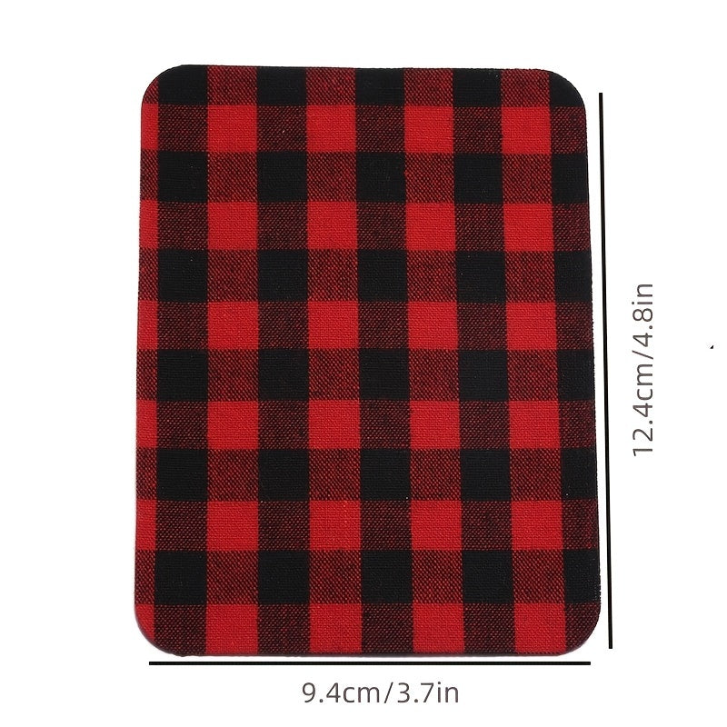 DIY Hand Elbow Knee Repair Patch Plaid Denim Shirt Coat Elbow Patch Pants