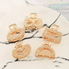 Alloy Hair Claw Female Metal Texture Bangs Clip Shark Claw Hair Accessories