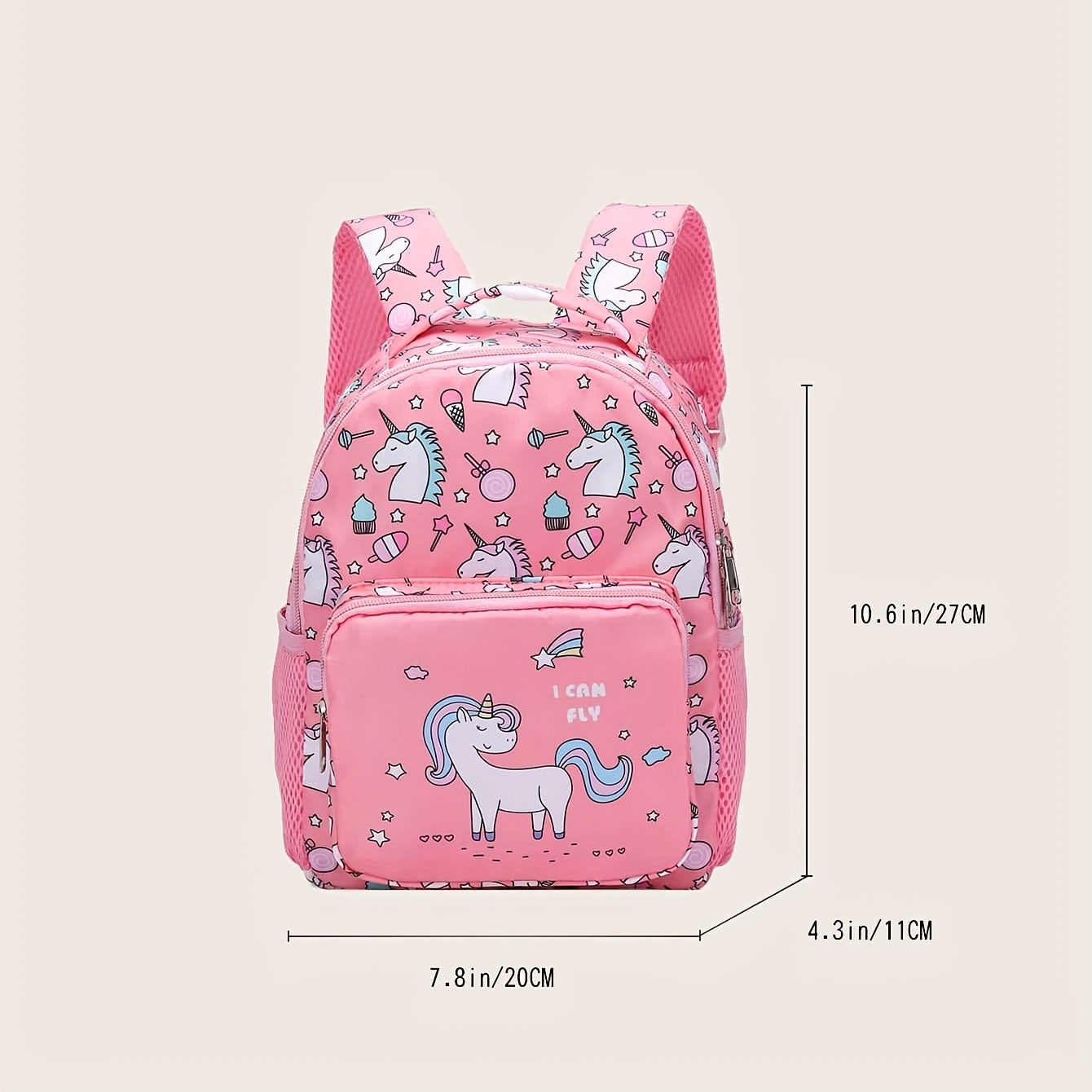 Kids Unicorn Lightweight Backpack for Schools and Kindergartens