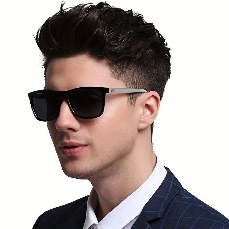 Men's Polarized UV Protection Retro Sunglasses