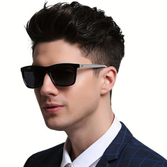 Men's Polarized UV Protection Retro Sunglasses