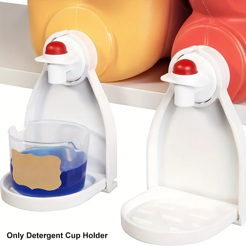 Plastic Laundry Detergent Cup Holder Laundry Liquid Scrubber Cup Holder