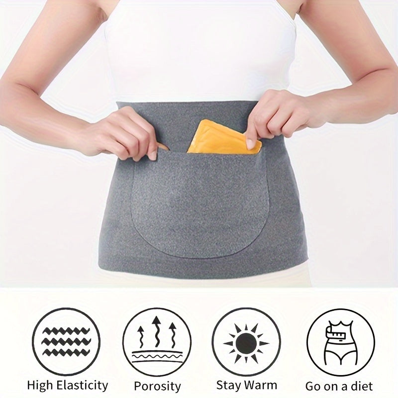 Women's Waist Protector Belt with Pocket