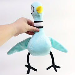 Cute Pigeon Plush Toy Soft Cuddly Cartoon Bird Stuffed Animal