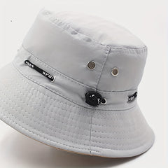Unisex Foldable Sunshade Bucket Hat For Outdoor Travel