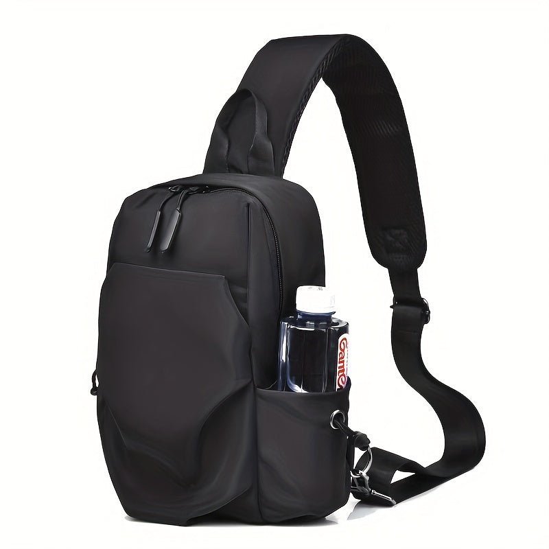 Men's Nylon Crossbody Bag Multifunctional Shoulder Bag