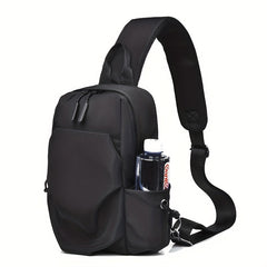 Men's Nylon Crossbody Bag Multifunctional Shoulder Bag
