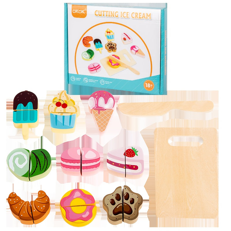 Chiccle Wooden Toys for Early Cognitive Development with Storage Bag