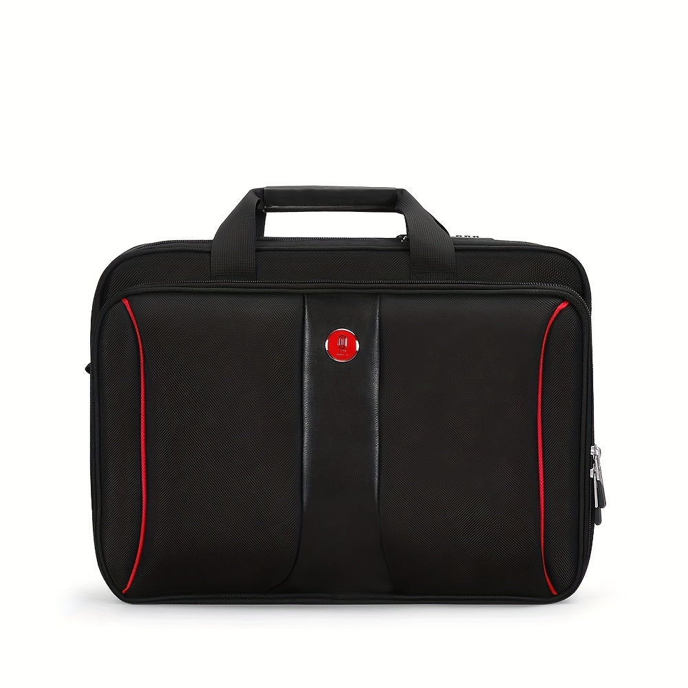 Lightweight Zip Laptop Bag Versatile Satchel Bag