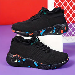 Women's Lightweight Breathable Running Shoes with Soft Mesh Cushioning