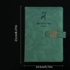 A5 PU Leather Notepad Magnetic Buckle Soft Journal