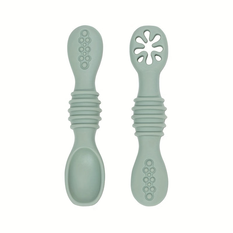 Baby Silicone Spoon Complementary Food Molar Stick