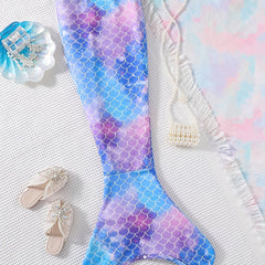 Kids Mermaid Tail Bikini Bottom Costume Swimwear