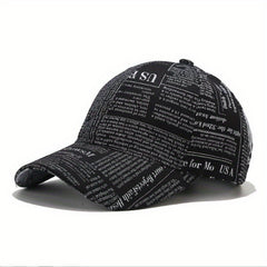 Spring Summer Oil Painting Baseball Cap All match Retro Peaked Cap