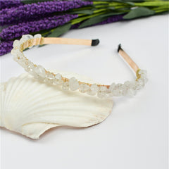 Rose Quartz Amethyst Mermaid Tiara Headband