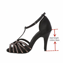 Latin Dance Shoes Wear-Resistant High Heels