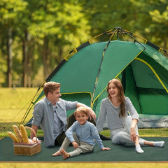 PU3000 Windproof Tarp Moisture Washable Floor Mat Sunshade Canopy Pocket Mat