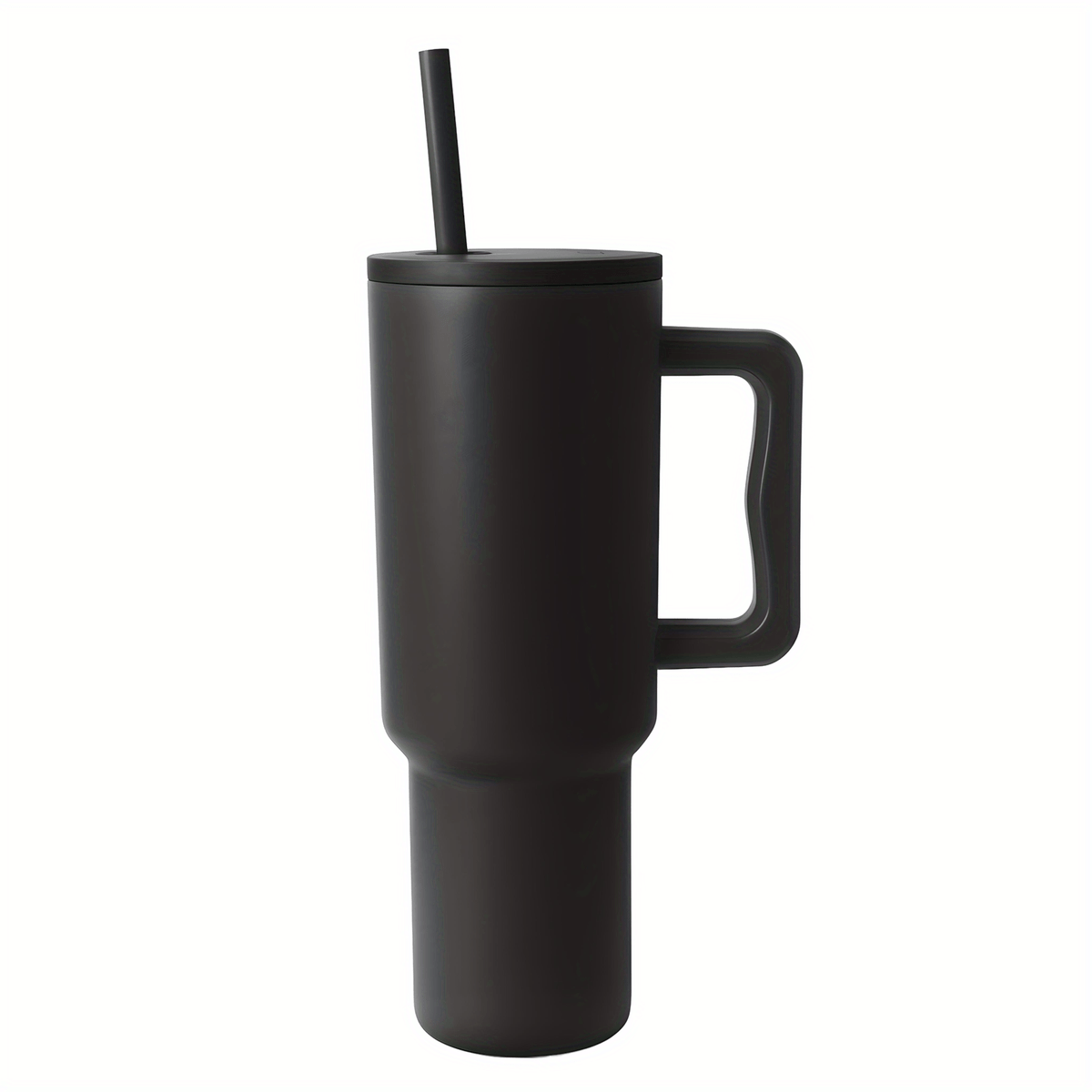 Insulated Stainless Steel 40Oz Tumbler with Handle & Straw Lid