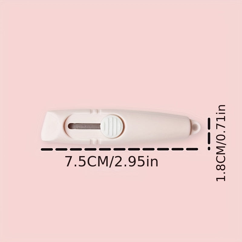 Morandi Mini Student Utility Elastic Whistle Paper Cutter